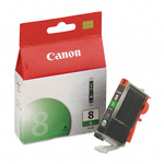 Картридж Canon CLI-8G [0627B001], оригинальный, green (зеленый), ресурс 450