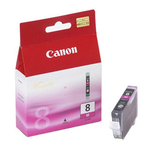 Картридж Canon CLI-8M [0622B024], оригинальный, magenta (пурпурный), ресурс 498, цена — 2570 руб.