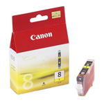 Картридж Canon CLI-8Y [0623B024], оригинальный, yellow (желтый), ресурс 498