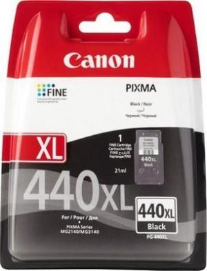 Картридж Canon PG-440XL [5216B001], оригинальный, black (черный), ресурс 600 стр., для Canon PIXMA MG2140/2240/3140/3240/3540/3640; MG4140/4240; MX374/434/454/514; TS5140