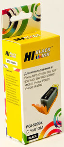 Картридж Hi-Black HB-PGI-520Bk, black (черный), ресурс 344, цена — 350 руб.