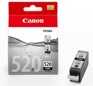 Картридж Canon PGI-520BK [2932B004], оригинальный, black (черный), ресурс 344, цена — 2090 руб.