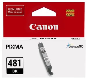 Картридж Canon CLI-481BK [2101C001], оригинальный, черный, 750 стр.