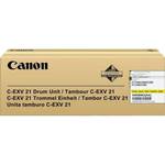 Блок барабана Canon C-EXV21 Y [0459B002BA], оригинальный, yellow (желтый), ресурс 53000 стр., для Canon iRC2380/2880/3080/3380/3580