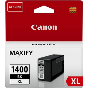 Картридж Canon PGI-1400XL BK [9185B001], оригинальный, black (черный), ресурс 1200 стр., для Canon MAXIFY MB2040/2140/2340/2740