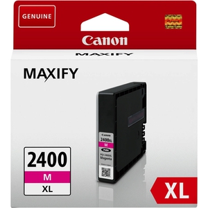 Картридж Canon PGI-2400XL M [9275B001], оригинальный, magenta (пурпурный), ресурс 1755 стр., для Canon MAXIFY MB5040/MB5140/MB5340/MB5440; iB4040/iB4140
