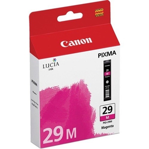 Картридж Canon PGI-29M [4874B001], оригинальный, magenta (пурпурный), ресурс 10x15 (1755 ф.), A3 (281 ф.), цена — 3990 руб.