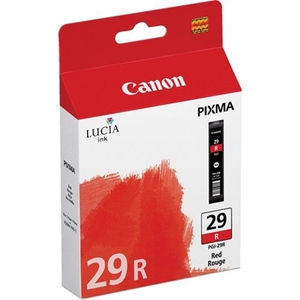 Картридж Canon PGI-29R [4878B001], оригинальный, red (красный), ресурс 10x15 (2460 ф.), A3 (454 ф.), цена — 3990 руб.