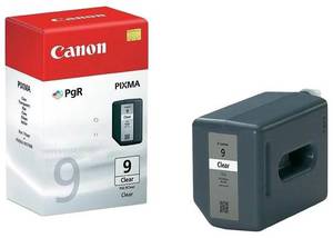 Картридж Canon PGI-9 CLEAR [2442B001], оригинальный, прозрачный, объем 191 мл., ресурс 1625 стр., для Canon PIXMA iX7000