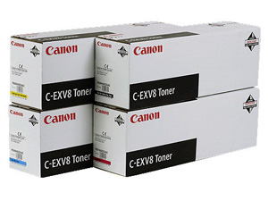Картридж Canon C-EXV8 C [7628A002], оригинальный, cyan (голубой), ресурс 25000, цена — 10 руб.