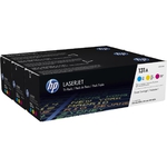 Набор из трех цветных картриджей картриджей HP U0SL1AM (№131A), оригинальный, multipack (набор), 3 x 1800 стр
