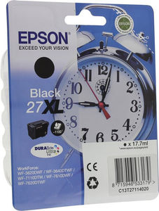 Картридж Epson C13T27114020 (T2711), оригинальный, black (черный), ресурс 1100 стр., цена — 5570 руб.