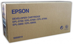 Картридж Epson C13S050010, оригинальный, black (черный), ресурс 6000 стр., цена — 13990 руб.