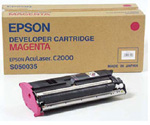Картридж Epson C13S050035, оригинальный, magenta (пурпурный), ресурс 6000 стр.