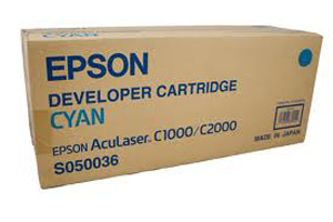 Картридж Epson C13S050036, оригинальный, cyan (голубой), ресурс 6000 стр., цена — 16900 руб.