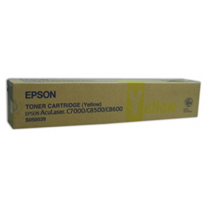 Картридж Epson C13S050039, оригинальный, yellow (желтый), ресурс 6000 стр., цена — 16850 руб.