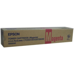 Картридж Epson C13S050040, оригинальный, magenta (пурпурный), ресурс 6000 стр., цена — 16850 руб.