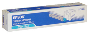 Картридж Epson C13S050244, оригинальный, cyan (голубой), ресурс 8500 стр., цена — 22430 руб.