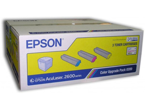 Картридж Epson C13S050289, оригинальный, multipack (набор), ресурс CMY по 2 000, цена — 29250 руб.