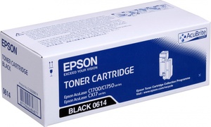 Тонер-картридж Epson C13S050614, оригинальный, black (черный), ресурс 2200, цена — 10200 руб.