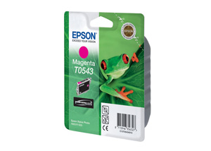 Картридж Epson C13T05434010 (T0543), оригинальный, magenta (пурпурный), ресурс 400, цена — 2130 руб.