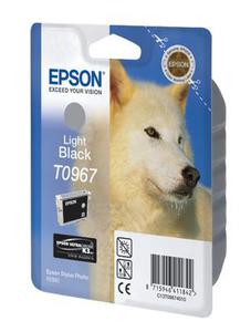 Картридж Epson C13T09674010 (T0967), оригинальный, black light (серый), ресурс 6210, цена — 2700 руб.