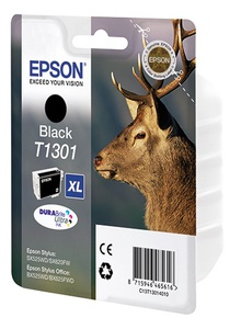 Картридж Epson C13T13014010 (T1301), оригинальный, black (черный), ресурс 945, цена — 5720 руб.