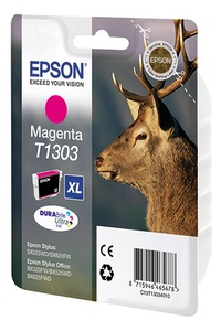 Картридж Epson C13T13034010 (T1303), оригинальный, magenta (пурпурный), ресурс 600, цена — 4570 руб.