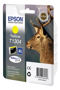 Картридж Epson C13T13044010 (T1304), оригинальный, yellow (желтый), ресурс 1005, цена — 4730 руб.