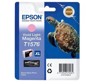 Картридж Epson c13t15764010 (T1576), оригинальный, magenta light (светло-пурпурный), ресурс 2100, цена — 5340 руб.