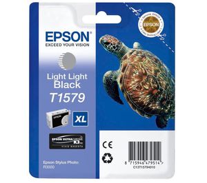 Картридж Epson c13t15794010 (T1579), оригинальный, black light light (светло-серый), ресурс 14000, цена — 5340 руб.