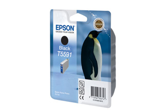 Картридж Epson c13t55914010 (T5591), оригинальный, black (черный), ресурс 400, цена — 1610 руб.