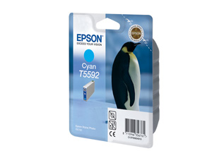 Картридж Epson c13t55924010 (T5592), оригинальный, cyan (голубой), ресурс 400, цена — 1350 руб.