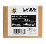 Картридж Epson C13T580100 (T5801), оригинальный, photo black (фото черный) для печати на глянцевых носителях, 80ml., для Epson Stylus Pro 3800/3880