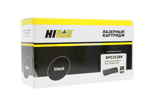 Принт-картридж Hi-Black HB-SPC252Bk, black (черный), ресурс 6500 стр., для Ricoh SPC252DN/252SF/262DNw/262SFNw