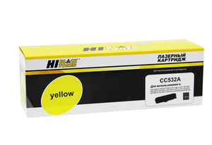 Картридж Hi-Black HB-CC532A/№ 718, yellow (желтый), ресурс 2800 стр., для HP Color LJ CM2320MFP/n/nf; CP2025/dn/n; Сanon i-SENSYS LBP-7200/10Cdn/7660Cdn/80Cx; MF8330/MF8340Cdn/50 /8380Cdw