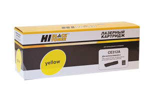 Картридж Hi-Black HB-CE312A, yellow (желтый), ресурс 1000 стр., цена — 860 руб.