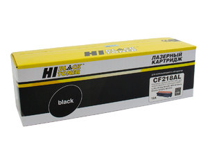 Картридж экстра увеличенной емкости Hi-Black HB-CF218AL, black (черный), ресурс 6000 стр., для HP LaserJet Pro M104a/w; MFP M132a/fn/fp/fw/nw/snw, С ЧИПОМ!