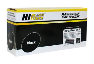 Картридж Hi-Black HB-CF226A/CRG-052, black (черный), ресурс 3100 стр., для HP LaserJet Pro M402dn/dw/n; MFP M426dw/fdn/fdw; Canon imageCLASS LBP214dw/215dw/MF426dw/424dw/429dw; i-SENSYS L