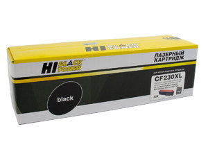 Картридж Hi-Black HB-CF230XL, black (черный), ресурс 6000 стр., для HP LaserJet Pro M227fdn/fdw/sdn, M203dn/dw (с чипом!)