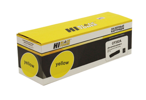 Картридж Hi-Black HB-CF352A, yellow (желтый), ресурс 1000 стр., для HP LaserJet Pro M176n/M177fw/M153