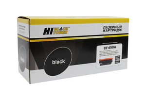 Картридж Hi-Black HB-CF450A (соответствует HP CF450A (№655A)), совместимый, black (черный), ресурс 12500 стр.