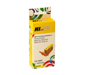 Картридж Hi-Black HB-CLI-426Y, yellow (желтый), ресурс 446 стр., цена — 360 руб.