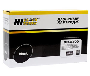Фотобарабан Hi-Black HB-DR-3400, black (черный), ресурс 30000 стр., для Brother HL-L5000D/5100/5200/6250/6300/6400; DCP-L5500/6600DW; MFC-L5700/5750/6800/6900
