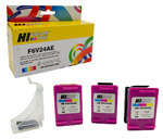 Набор Hi-Black (F6V24AE) №652 (1 адапт. картридж+ 3 сменных чернильницы), для HP DJ Ink Advantage (Ultra) 1115/2135/3635/3755/3785/3835/3836/4535/4675/4729