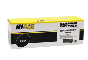 Картридж Hi-Black HB-FX-10/9/Q2612A, совместимый, универсальный, ресурс 2000 стр.