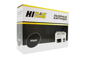 Принт-картридж Hi-Black HB-SP377HE, black (черный), ресурс 6400 стр., для Ricoh Aficio SP377DNwX/SP377SFNwX/SP377SNwX