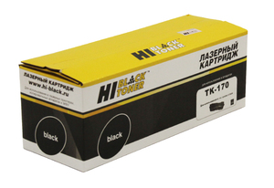 Тонер-картридж Hi-Black HB-TK-170, black (черный), ресурс 7200 стр., для Kyocera FS-1370DN; FS-1320D/DN; P2135d/dn