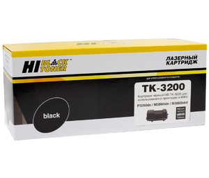 Тонер-картридж Hi-Black HB-TK-3200, чёрный (black), ресурс 40000 стр., для Kyocera ECOSYS P3260dn/M3860idn/M3860idnf