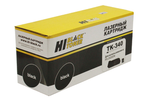 Тонер-картридж Hi-Black HB-TK-340, black (черный), ресурс 12000, цена — 1110 руб.